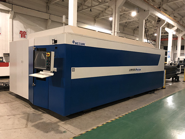 Máy cắt hoàn toàn bằng sợi Pallet Changer và ống cắt kim loại