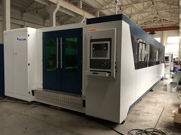 máy cắt laser sợi carbon nặng bằng thép không gỉ 1000W